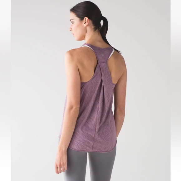 Lululemon | Essential Tank Heathered Dusty Plum - Picture 1 of 6